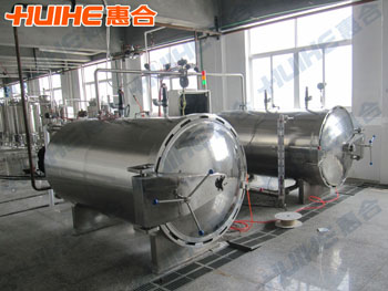 展示精美全水靜止式殺菌鍋實拍照片,以及設(shè)備參數(shù)、特點、原理等